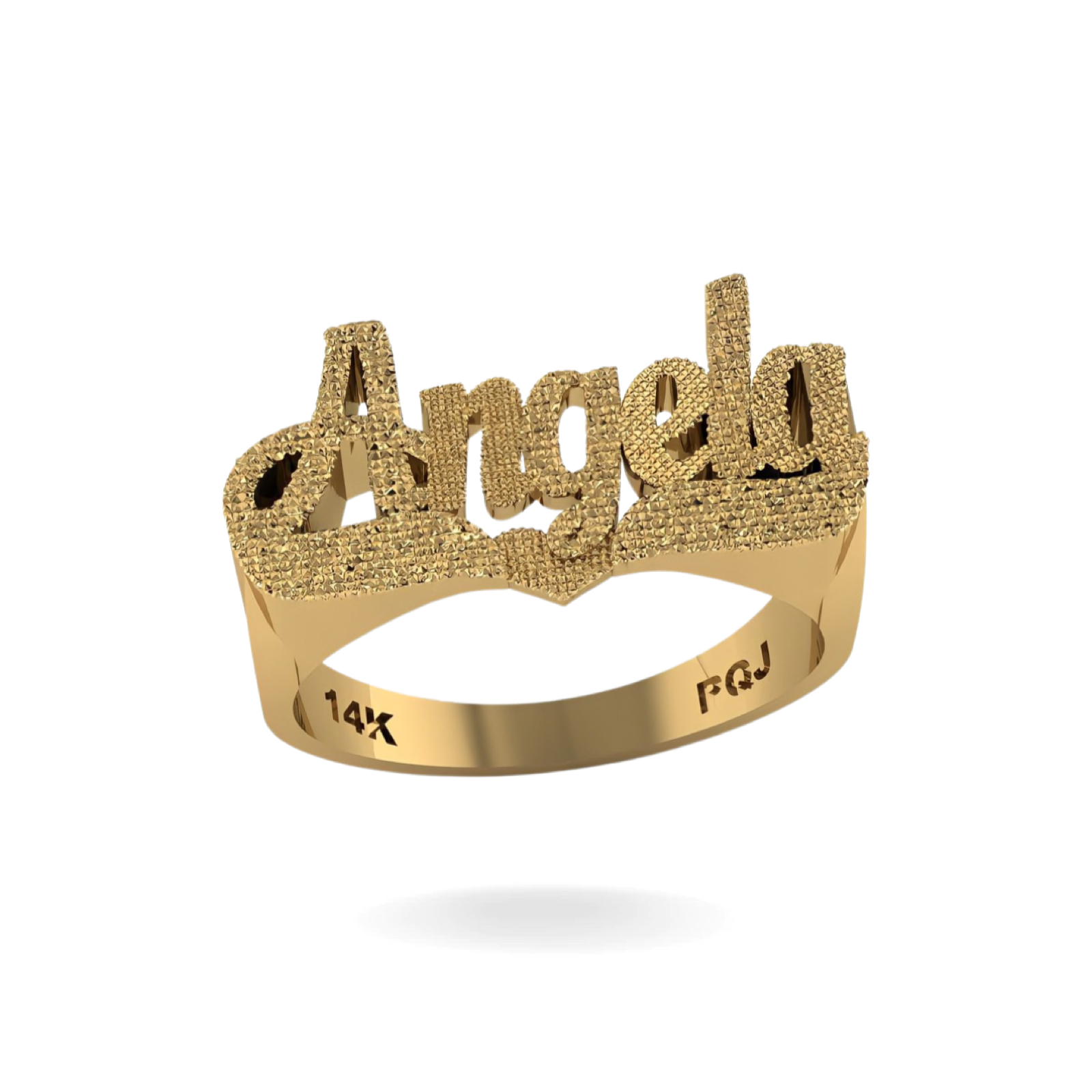 Custom Couple Ring Band / Engrave Your & Your Partner Name On Ring /  Gold/Silver/Brass at Rs 500/pair | Silver Band in Jaipur | ID: 22094039491